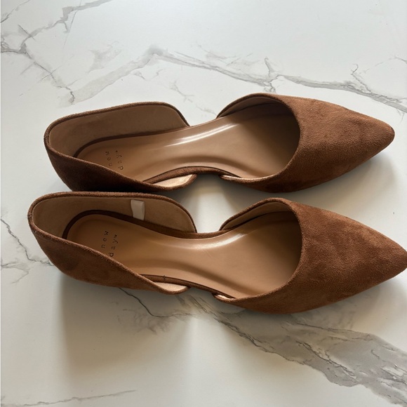 A New Day Tan Suede Flats - Picture 4 of 6